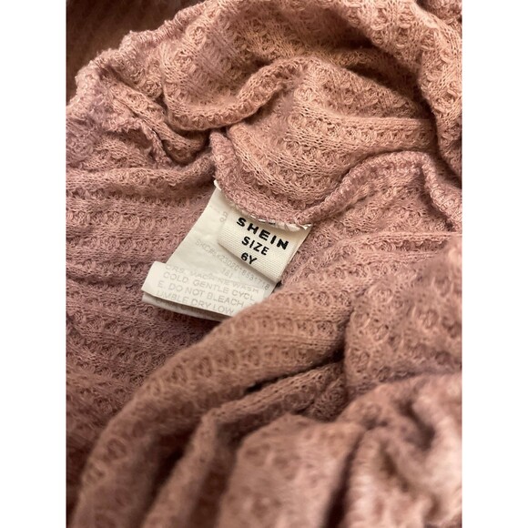 SHEIN 2 Piece Outfit Size 6Y Dusty Pink - Picture 3 of 8